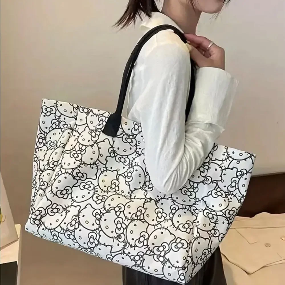 Hello Kitty Black & White Tote Bag!